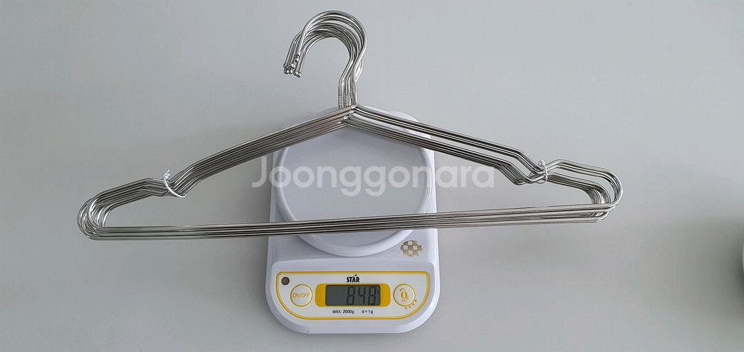 굵기4mm 두꺼운 304통스텐 일체형 옷걸이50개--1