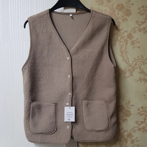 뽀글이 조끼 베스트