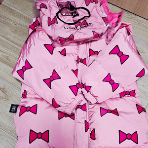 리미떼두두 패딩 L 가방세트 새거입니다