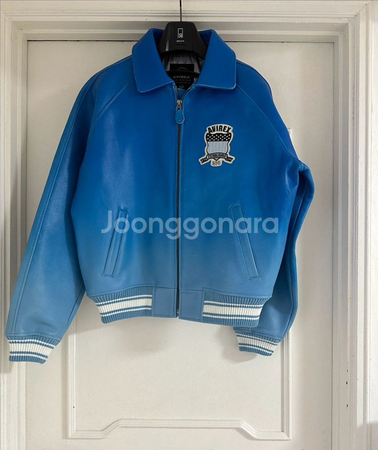 아비렉스 레더 바시티 자켓--0