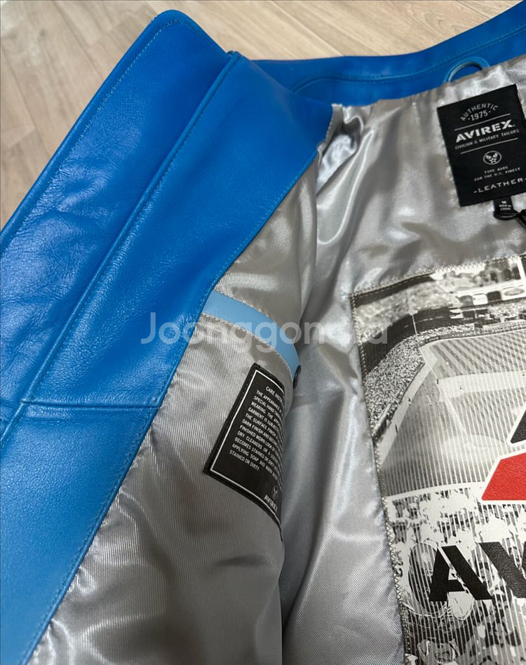 아비렉스 레더 바시티 자켓--14