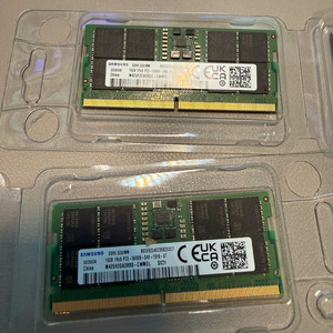 삼성 노트북용 DDR5 5600 16g x 2(32g) 메모리