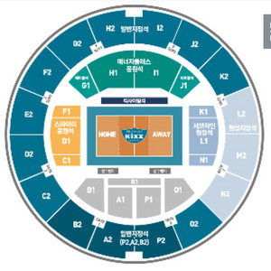 11월 1일 GS칼텍스 한국도로공사 여자배구 장충체육관