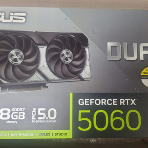 ASUS DUAL 지포스 RTX 5060 OC D7 8g
