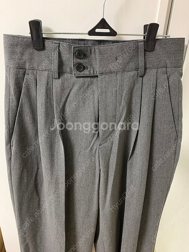 무탠다드더블버튼와이드슬랙스미디엄그레이27--1