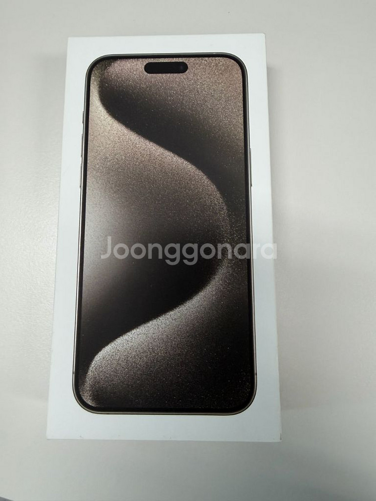 아이폰15 프로맥스 내추럴 1TB 태국판 무음 / 애케플 (26.1.30)--0