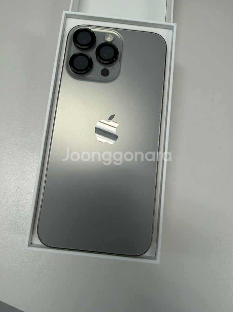아이폰15 프로맥스 내추럴 1TB 태국판 무음 / 애케플 (26.1.30)--2