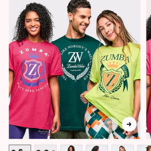 줌바웨어.반다나.크롭