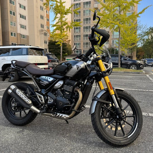 트라이엄프 스크램블러 400X 판매합니다.