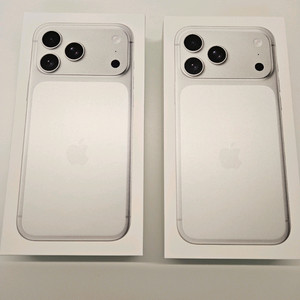 [새상품]아이폰17 프로맥스 512 실버 자급제