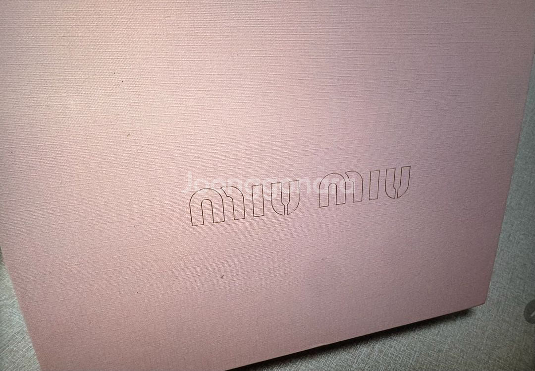 미우미우 미니백,아르카디 마테라쎄 스몰 화이트,스트랩포함,새상품,풀박스,S급레플--3