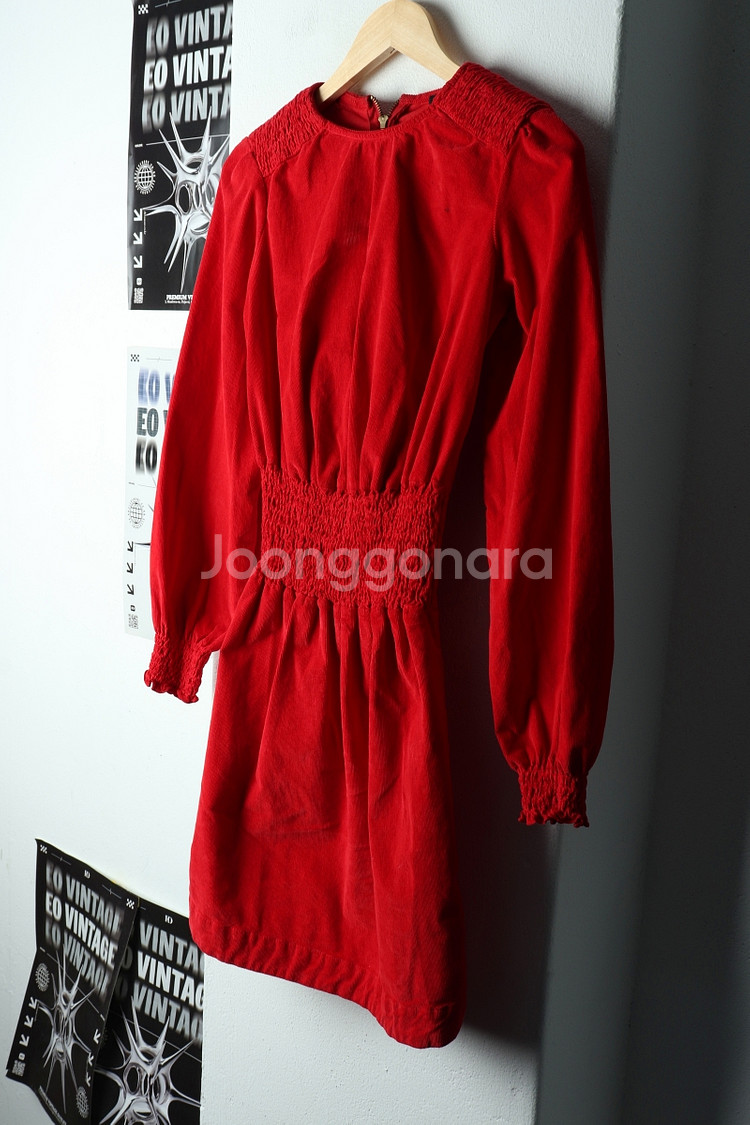 W(S) 브랜드빈티지 드레스 원피스 마쥬 작은오염--0