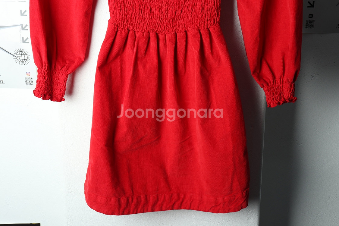 W(S) 브랜드빈티지 드레스 원피스 마쥬 작은오염--3