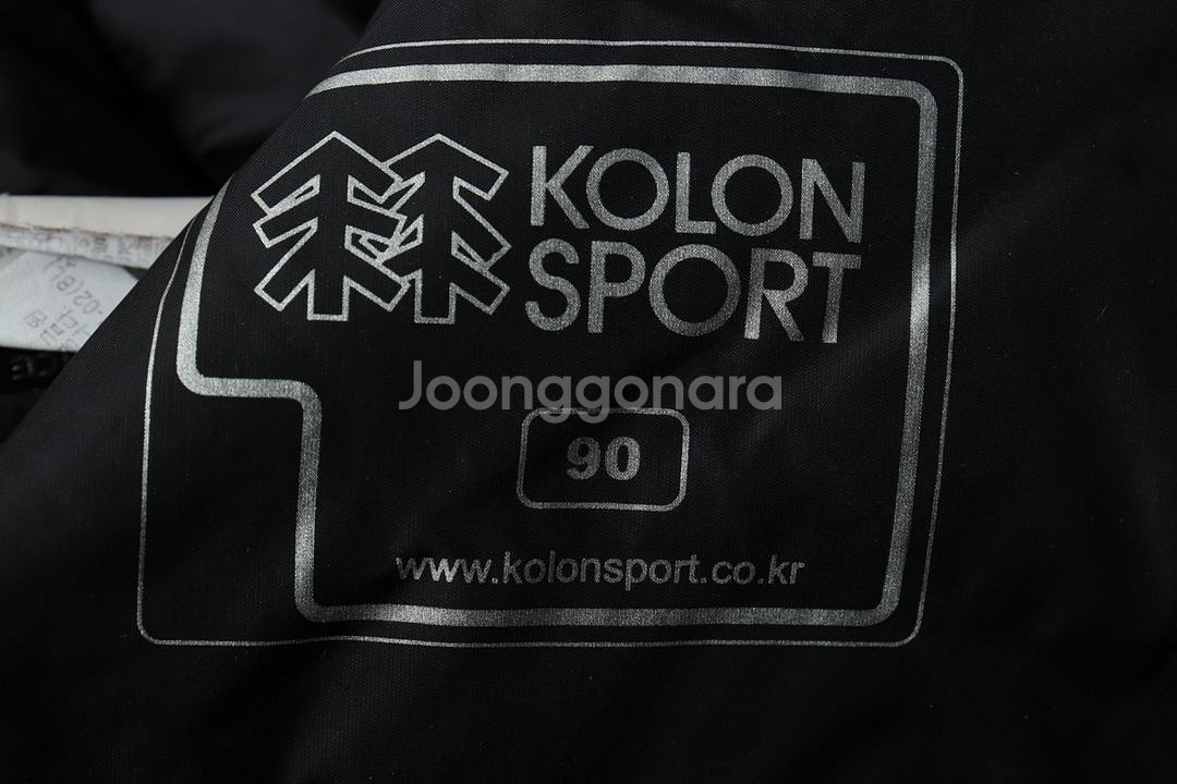 W(M) 코오롱스포츠 패딩 점퍼자켓 경량 블랙--5