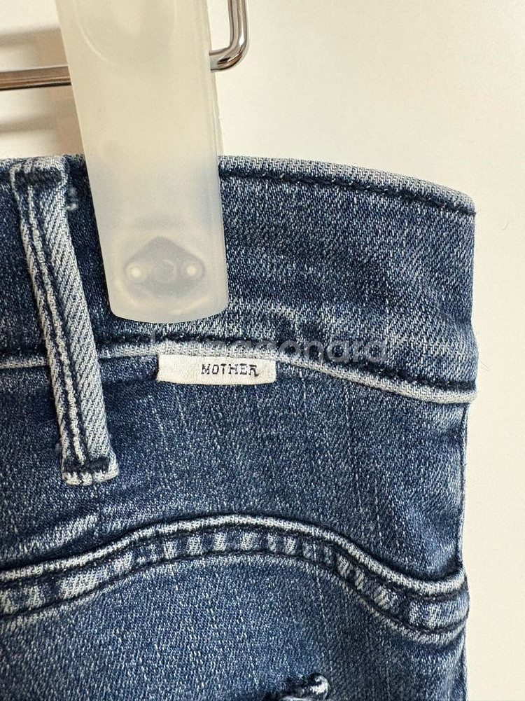 마더 세미부츠컷 데님 진 26--5