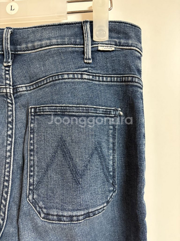 마더 세미부츠컷 데님 진 26--4