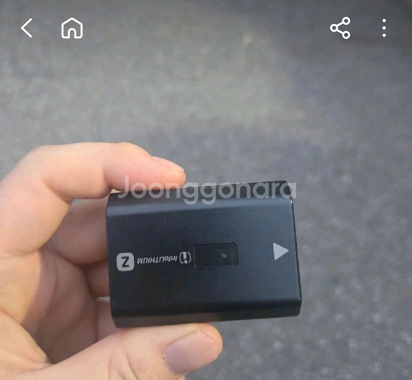 소니정품배터리 fz100--0