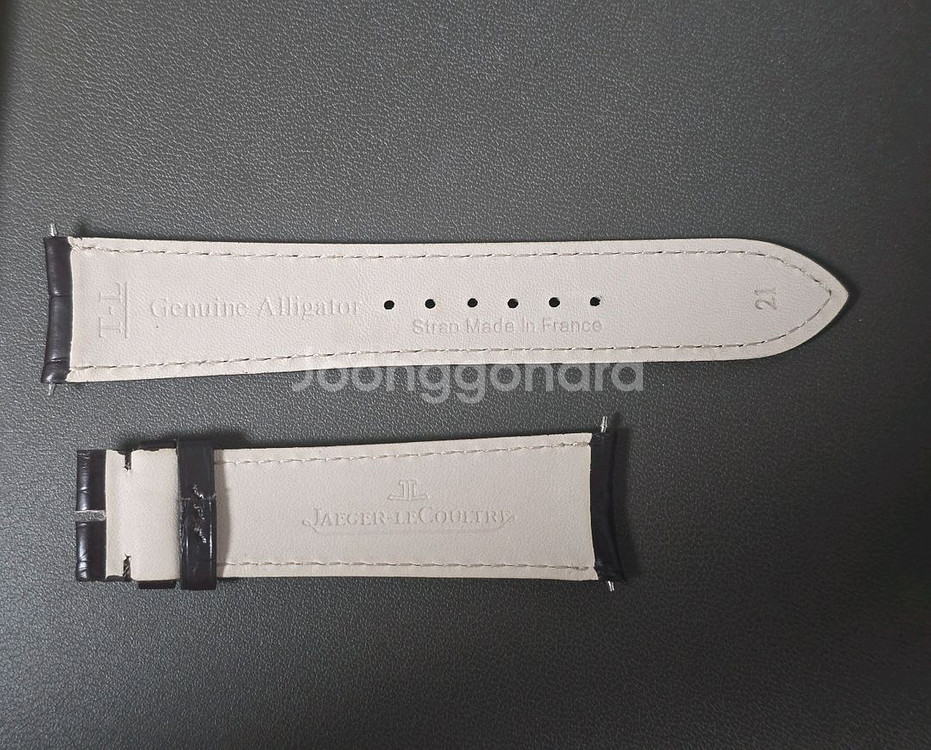 예거르쿨트르 울씬문 엘리게이터 스트랩--2