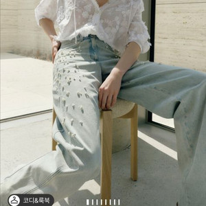 마인 펄 데님 팬츠 청바지