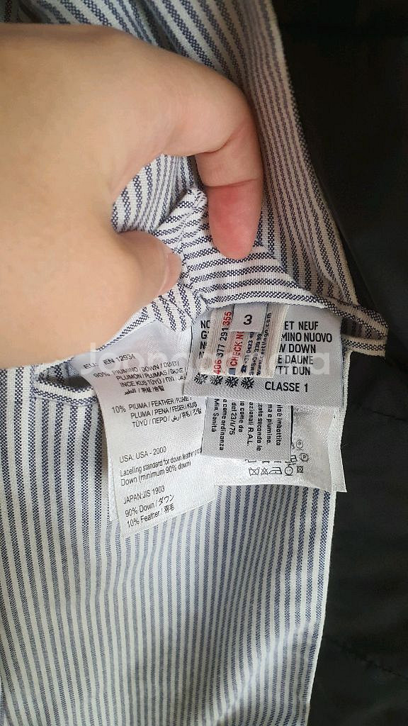 몽클레어 감마블루 패딩블레이져--5