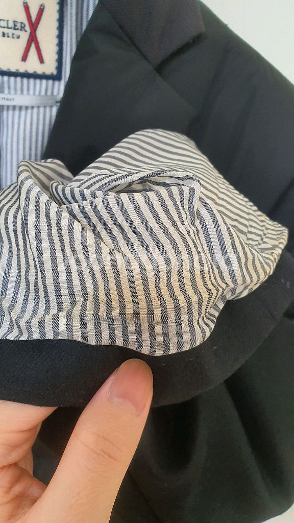 몽클레어 감마블루 패딩블레이져--7