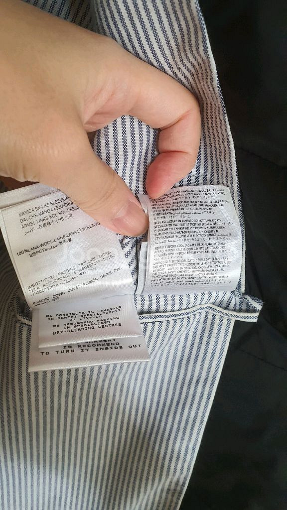 몽클레어 감마블루 패딩블레이져--4