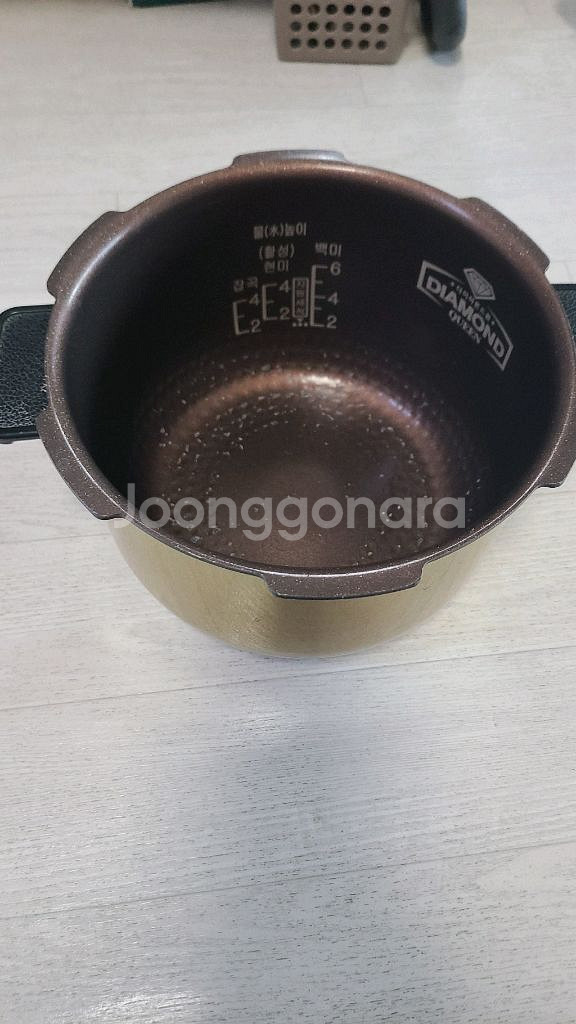 쿠첸 6인용 전기밥솥 내솥--0