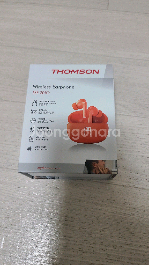 톰슨 블루투스 무선 이어폰--1