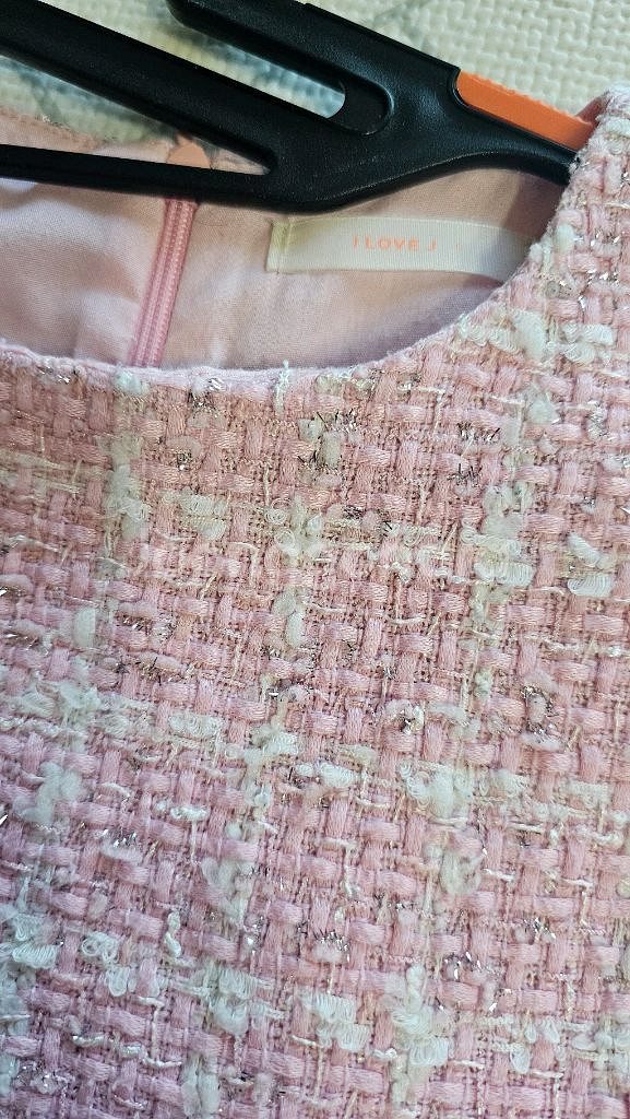 아이러브제이 트위드 원피스 L 판매해요--2