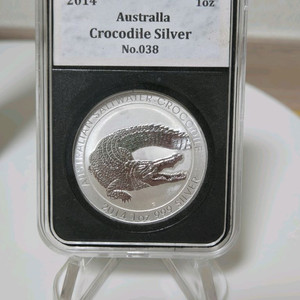 호주 크로커다일 실버 코인 1온스 판매합니다.