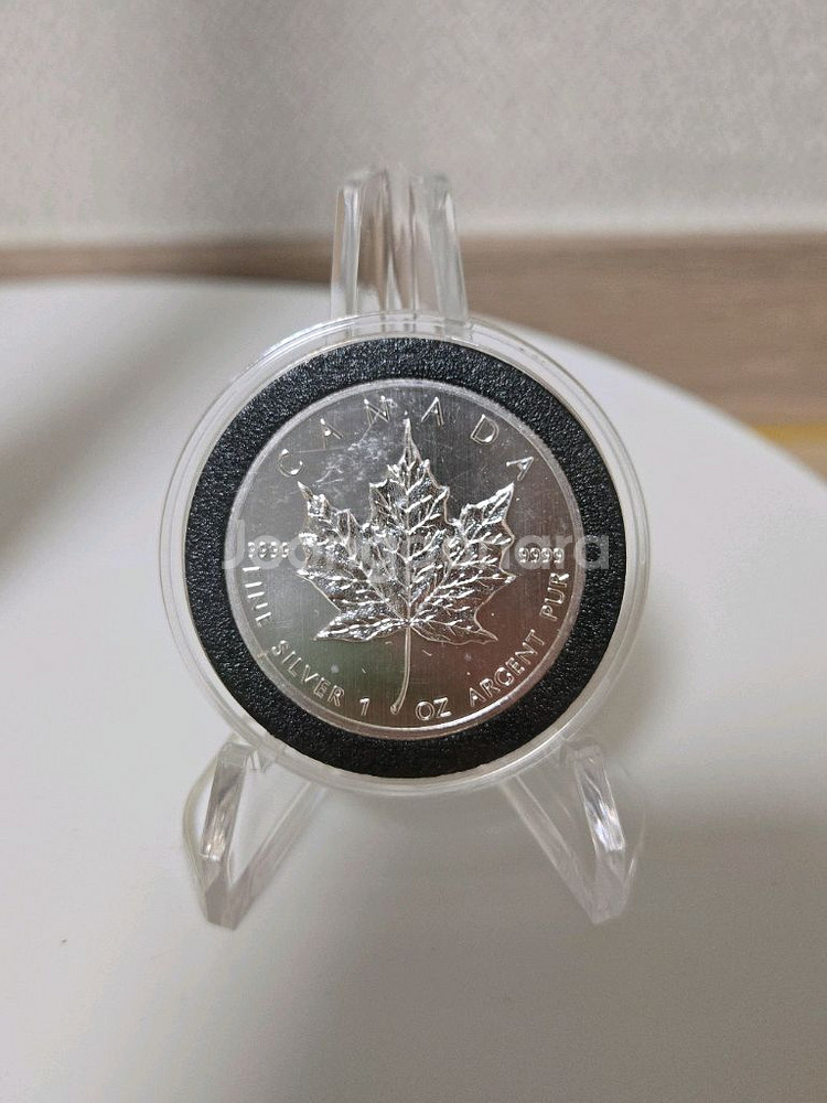캐나다 메이플리프 실버코인 1온스--0