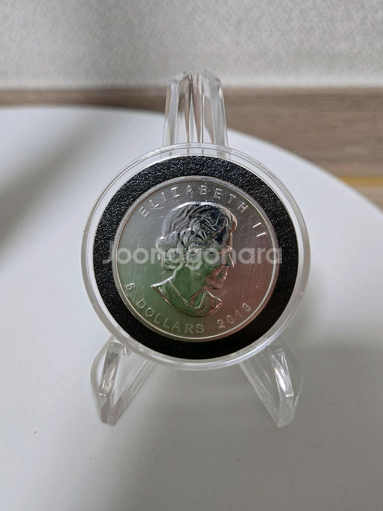 캐나다 메이플리프 실버코인 1온스--1