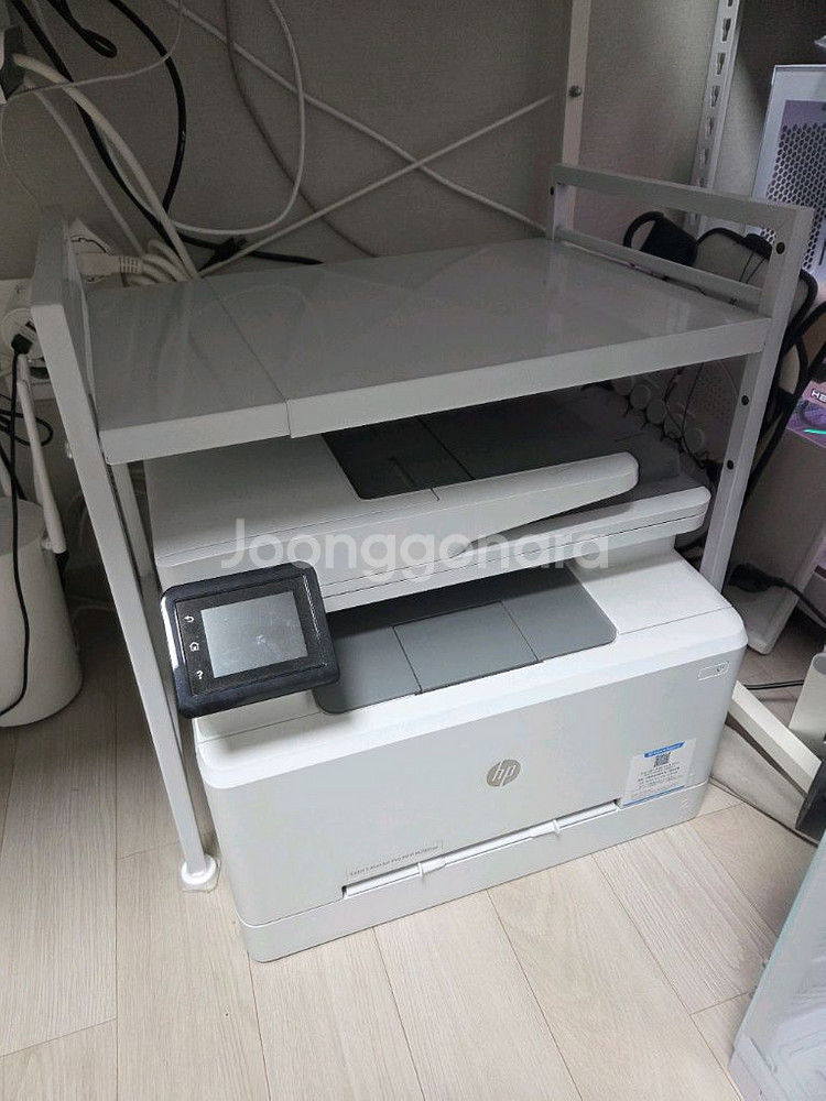 hp프린터기 (HP M282nw 컬러 레이저 복합기 토너포함 무유선--1