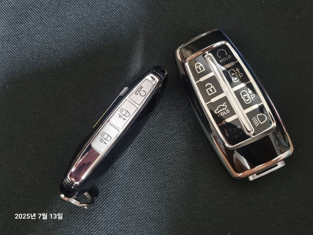 제네시스 G90 2021년식 대형 스마트키 → GV60 스타일 신형키 컨버전 완료 이미지