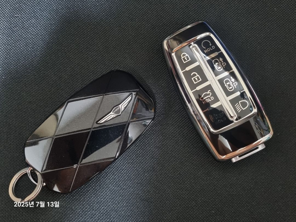 제네시스 G90 2021년식 대형 스마트키 → GV60 스타일 신형키 컨버전 완료 이미지