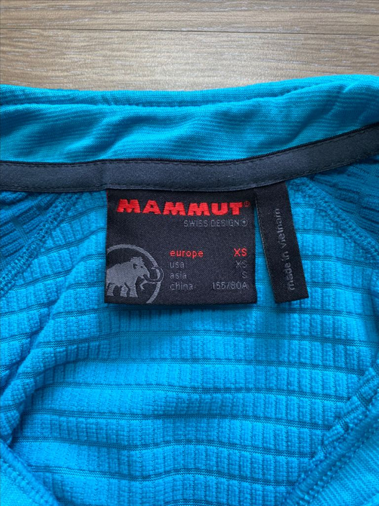 마무트 하프 집 업 긴팔티 여성용--4