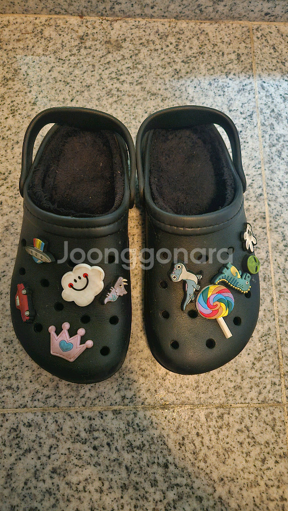 페이퍼플레인 키즈 털슬리퍼 210--0