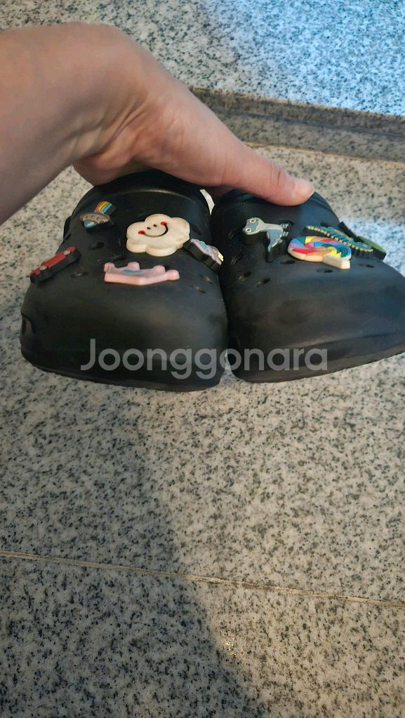 페이퍼플레인 키즈 털슬리퍼 210--1