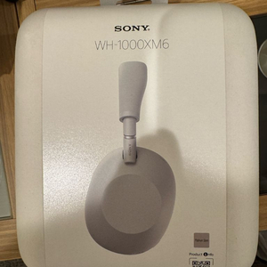 [미개봉] 소니 WH-1000XM6 플래티넘 실버
