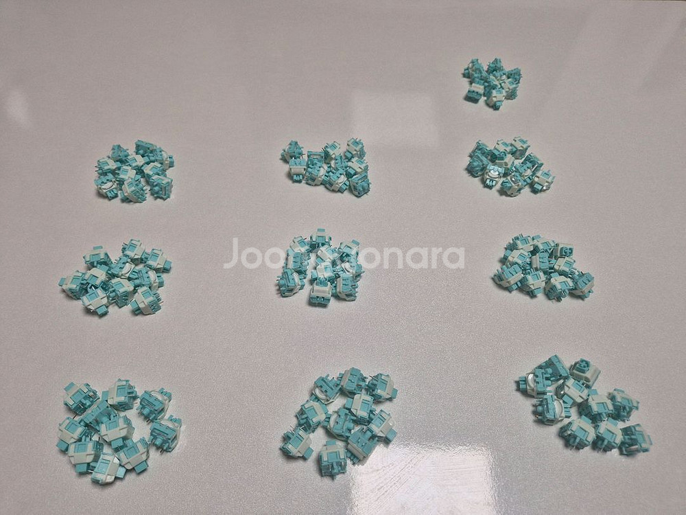 카일아이스민트v2 키보드스위치 96개--0