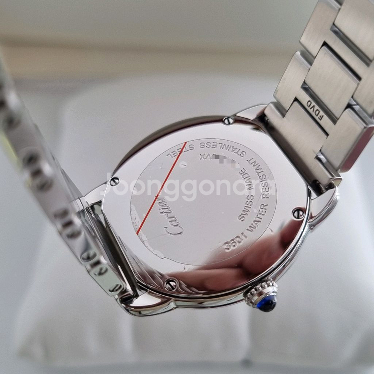 까르띠에 구형 롱드솔로 29mm 여성용 W6701004--6