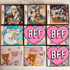 닌텐도 ds 은혼 긴토키 히지카타 신파치 카구라 카즈라 마메고마 리락쿠마 코리락쿠마 코구마 키이로이토리