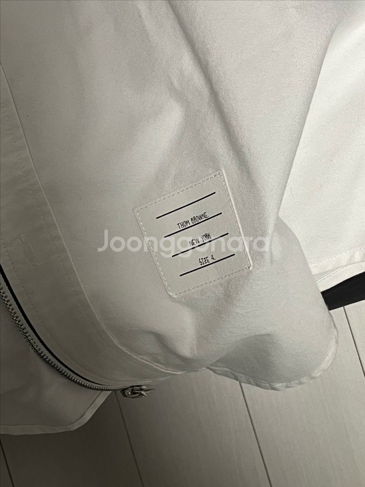 톰브라운 셔츠 자켓 L--2