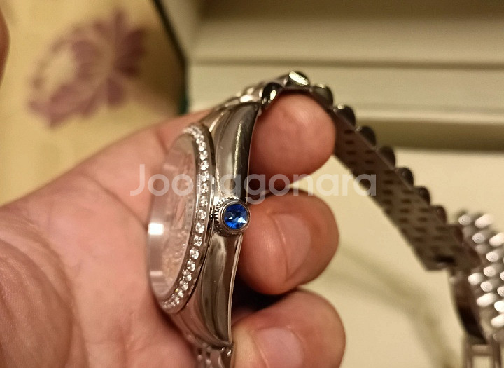 (남녀공용)가이거 레인보우스톤 시계 쿼츠--5