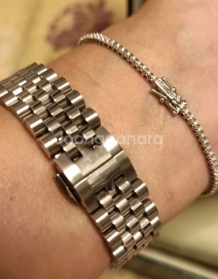 (남녀공용)가이거 레인보우스톤 시계 쿼츠--7