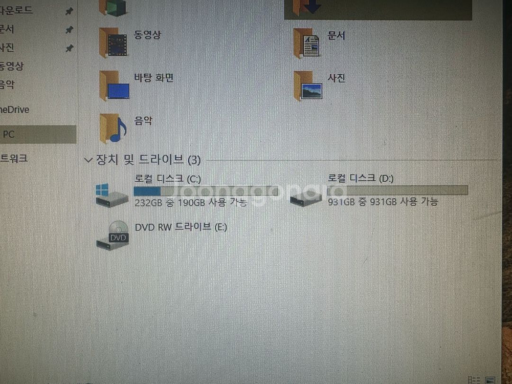 HP 엘리트데스크 800 G2 타워 i7-6700 16GB--7