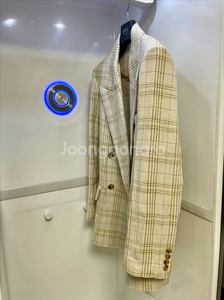 써스데이아일랜드 체크 재킷 s사이즈-가격내림--3