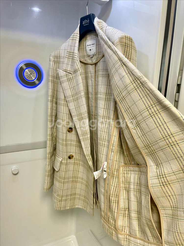 써스데이아일랜드 체크 재킷 s사이즈-가격내림--4