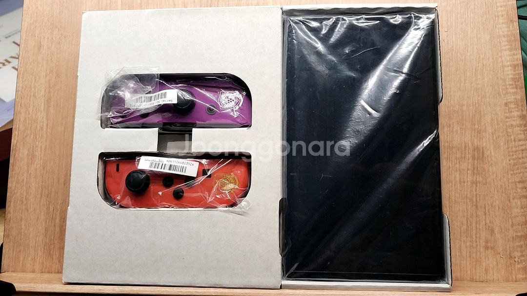 닌텐도 스위치 OLED 스칼렛 바이올렛 에디션--3