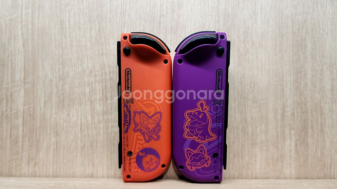 닌텐도 스위치 OLED 스칼렛 바이올렛 에디션--4